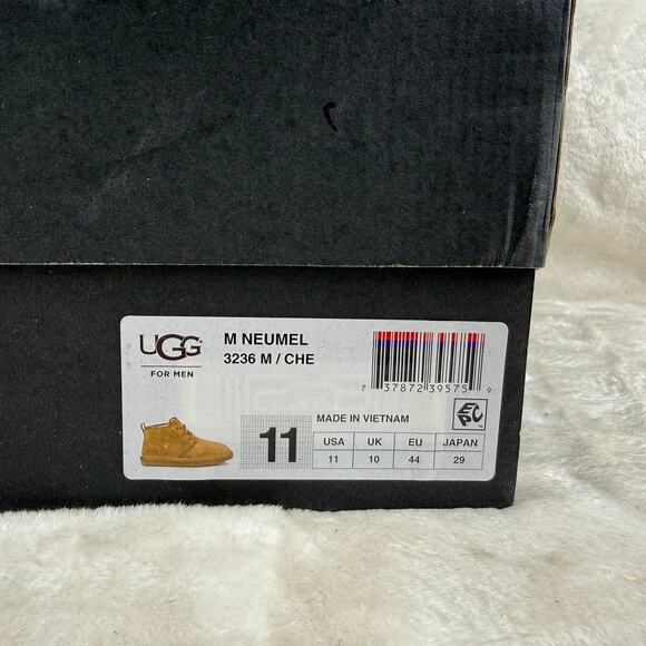 UGG Neumel Suede Chukka Boots Men\'s Size 11 Chestnut main image 9